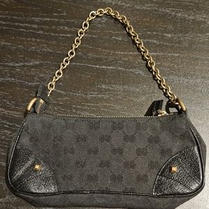 Vintage Gucci Nailhead Pochette Mini Bag